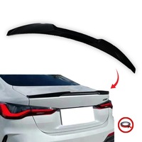 фото thumb №6, Спойлер спойлер bmw 4 серия g22 чёрный блеск супер качество