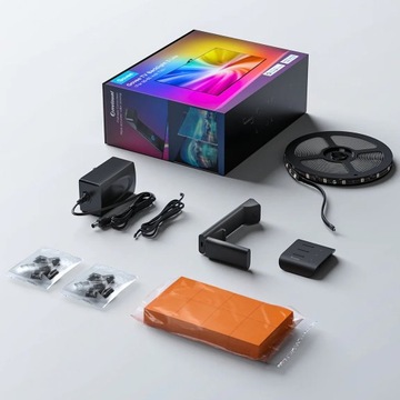Govee H6099 TV Backlight 3 Lite Светодиодная лента Подсветка телевизора 55-65 дюймов RGBIC