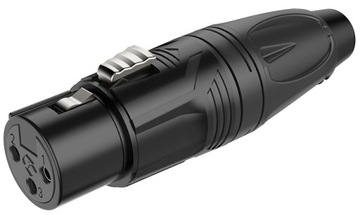 РАЗЪЕМ XLR 3-КОНТАКТНЫЙ ROXTONE RX3F-BG МИКРОФОН