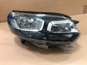 фото thumb №1, Citroen jumpy iii 2016- лампа правая перед 9808567680