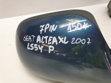 фото thumb №6, Дзеркало праві 7 pin seat altea xl 2007 рік код фарби ls5y