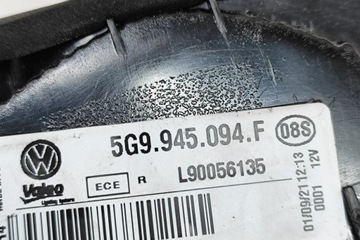 фото thumb №7, Vw golf vii вариант ba5, bv5 правая сторона задняя крышка свет задние 5g99450