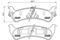 фото thumb №16, Гальмівні колодки гальмівний. ford explorer 96- задня