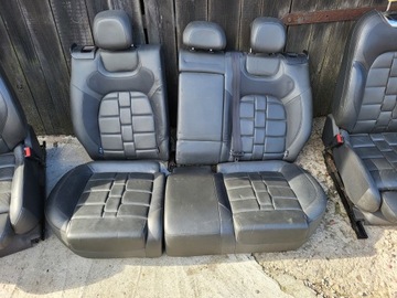 фото thumb №15, Сидіння шкіра чорна комплект диван citroen ds5 11-15 підігрів електричні