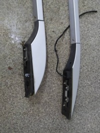 фото thumb №4, Рейлинги кровельные комплект mitsubishi outlander ii 2005-2013