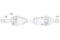 фото thumb №10, Nty приводной вал приводная chevrolet aveo daewoo kalos 1.2i 16v 08- левая mtm