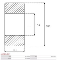 фото thumb №2, As-pl abe9021 skf підшипник
