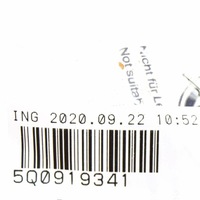 фото thumb №8, Корпус стяжная с led vag volkswagen golf passat оригинальный 5q0919341