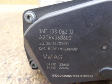 фото thumb №8, Audi a3 8p golf vi gti 2.0 tfsi cawb дросельна заслінка 06f133062q