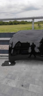 Капот кришка двигуна audi q3 ly9t 2011-2018 сталевий Зі Шроту, фото thumb