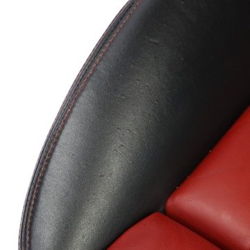 фото thumb №10, Audi s4 b8 8k сиденье sport переднее левый с подогревом кожаный красный чёрный