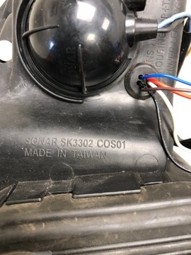 фото thumb №8, Лампа лівий перед sonar opel corsa c sk3302