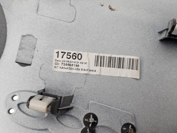 фото thumb №11, Планка dekor консоли решётка воздуховод впуск fiat 500 735619848