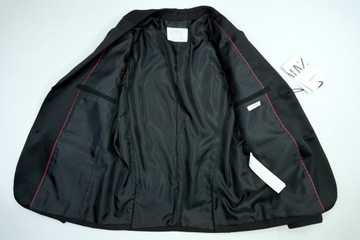 ZARA черная куртка с атласным воротником 134