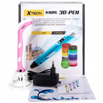 DRUKARKA 3D DŁUGOPIS 3D PEN 2 GENERACJA 100M WKŁAD