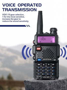 Baofeng UV-5R Walkie Talkie профессиональная радиостанция CB
