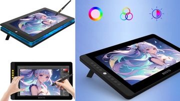Tablet graficzny BOSTO OLED Movsketch 13 Windows iOS Profesjonalny Dotykowy