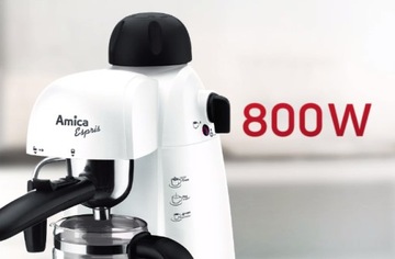 Кофемашина для эспрессо Amica CD1011, БЕЛЫЙ
