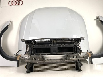 фото thumb №11, Audi a4 b9 allroad бампер капот pas лампи matrix перед комплект білий ls9r