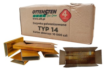 Zszywki stolarskie LM28 Typ 14 28mm do zszywacza galwanizowane 10000szt