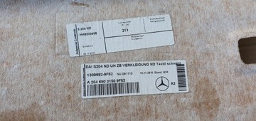 фото thumb №9, Потолок mercedes c класс w204 09r универсал чёрная