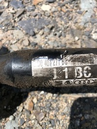 фото thumb №5, Піввісь ліва vw passat b5 fl 8d0407271bc