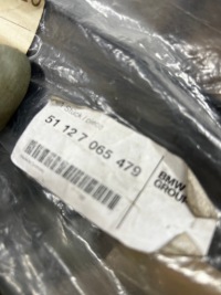 Молдинг защита пластик бампера заднего задняя bmw 3 e46 кабриолет  купе новая oem Киев, фото thumb