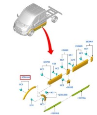 фото thumb №6, Накладка крыла ford transit mk7