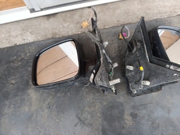 фото thumb №8, Vw t5 комплект зеркал 5 pin чёрные лакированные