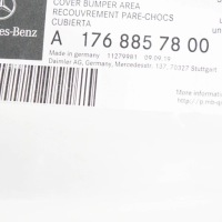 Mercedes-benz a w176 накладка бампера передний правая a1768857800oryginalna Киев, фото thumb