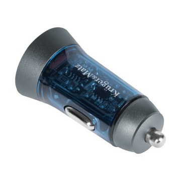 Szybka mocna Ładowarka samochodowa 43 W Kruger&Matz USB A USB typu C