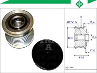фото thumb №2, Зчеплення jednokierunkowe генератора [ina]