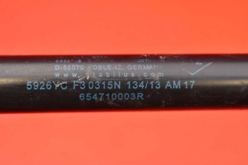 фото thumb №6, Амортизатор гідравлічний капота 654710003r renault megane 3 iii 08-14