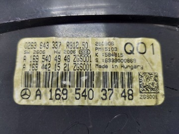 фото thumb №9, Спідометр  манометр mercedes a клас w169 cdi a1695403748