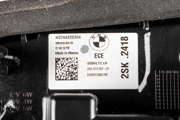 фото thumb №11, Bmw x5 g05 x5m f95 лампа лампы задние зад правая левая европа eu оригинал