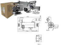 фото thumb №1, Радіатор вихлопних газів citroen berlingo berlingo minivan c5 c5 i xsara