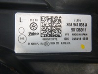 фото thumb №6, Лампа левая vw t-roc t roc full led europ ładna 2ga941035d