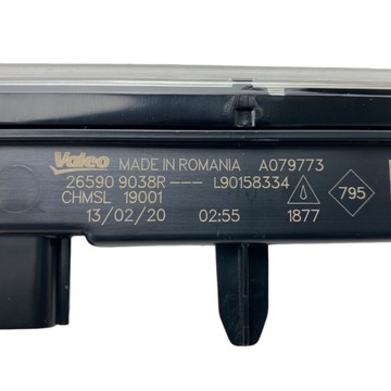 фото thumb №13, Нове оригінальний номер додатковий 3 світло сплав renault espace v alpine a110 265909038r