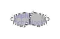 фото thumb №1, Delphi тормозные колодки тормозные перед daewoo korando musso hyundai coupe i