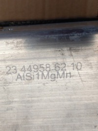 Балка бампера абсорбер перед tesla model y 1487601-sn-g 1487605-00-a Недорого, фото thumb