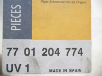 фото thumb №6, Ущільнювачі карбюратор renault 5 12 18 espace 7701204774