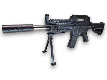 M4A1 Rifle American for Balls Replica ASG + Laser + Navy Blue 800