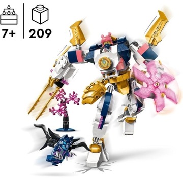 LEGO NINJAGO Mech żywiołu technologii Sory 71807 MOŻLIWOŚĆ ŁĄCZENIA ZESTAWU