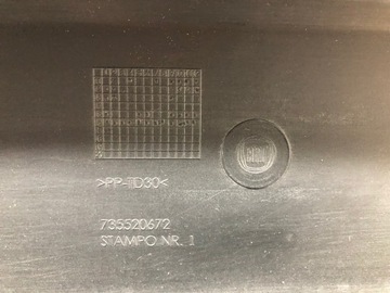 фото thumb №10, Fiat panda iii решётка средняя бампера перед org