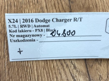 фото thumb №7, Pas безпеки правий спрацьований dodge charger 2015+usa