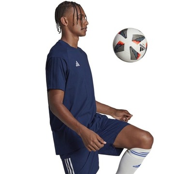 Мужская футболка Adidas Tiro 23 Competition Tee, темно-синяя HK8035 - XL