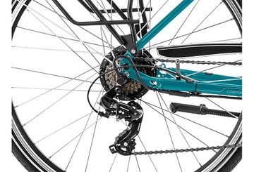 ЭЛЕКТРОВЕЛОСИПЕД ROMET GAZELA RM SEA-SILVER FRAME 20