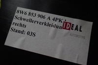 фото thumb №7, Audi a5 8w молдинг порог правая 8w6853906a