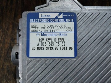 фото thumb №10, Блок керування двигуна mercedes w210 2.2cdi a0165457632