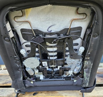 фото thumb №9, Vw touareg 2010-2017 сидіння водія лівий чорний шкіра